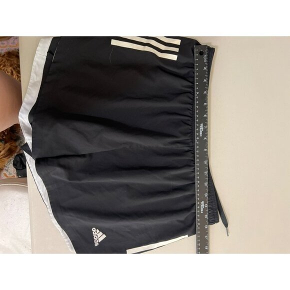 Adidas PrimeGreen Black White Stripe Athleticwear Shorts Running Shorts Sz US XL - Picture 6 of 6